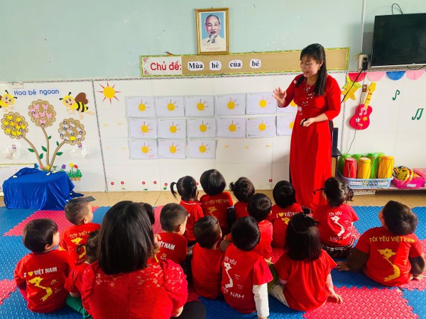 TRƯỜNG MẦM NON MỸ THÀNH THỰC HIỆN CÔNG TÁC KIỂM TRA NỘI BỘ TRƯỜNG HỌC THÁNG 04/2025